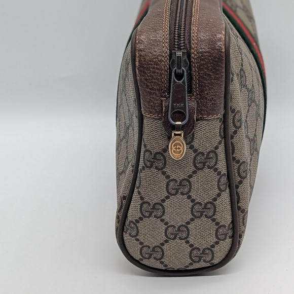 Vintage Gucci GG Supreme Canvas Toiletry Bag - Picture 2 of 8
